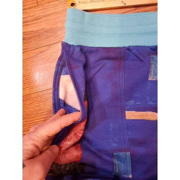 Mcnairy&co Cuffed Sweatbritches Mens SZ L Monument Valley Blue Streetwear NWT - Picture 5 of 8